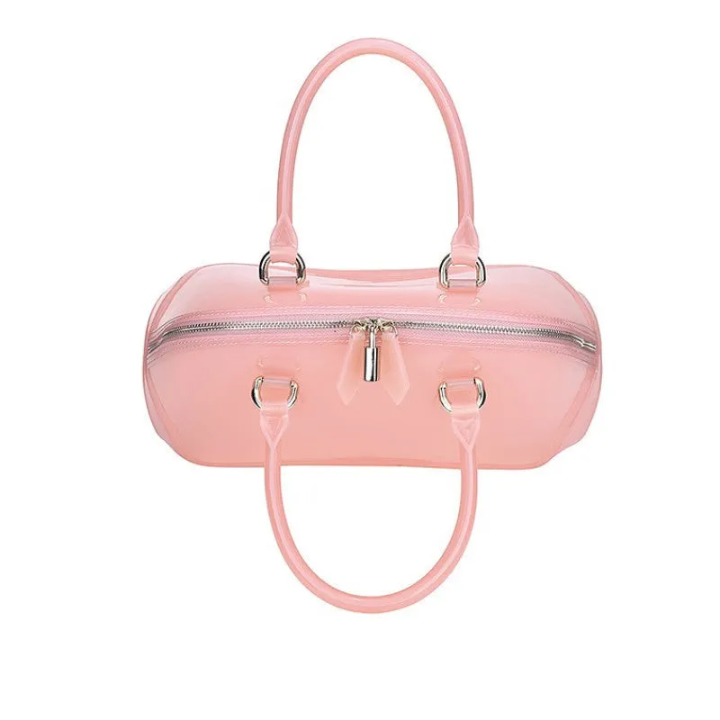 Elegant Rose Double Handle Bag