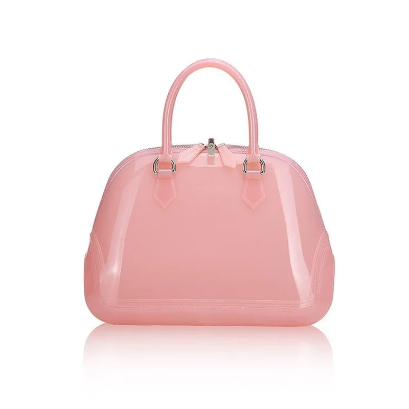 Elegant Rose Double Handle Bag