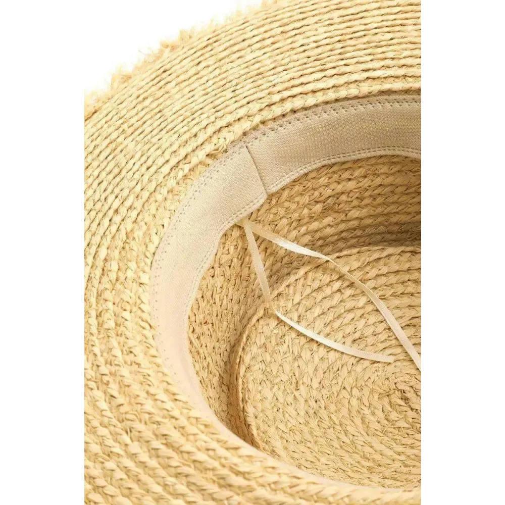 Elevate Your Style with the Fame Straw Braided Pork Pie Hat