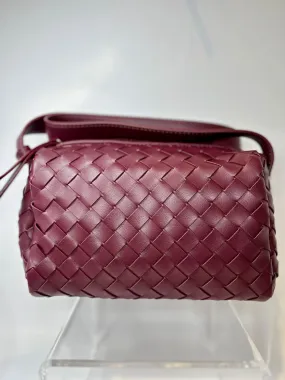 Emilia - Burgundy Woven Bag