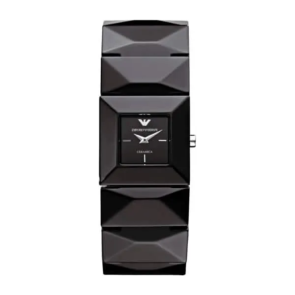 Emporio Armani AR1437 Women's Elegant Ceramic Quartz Timepiece
