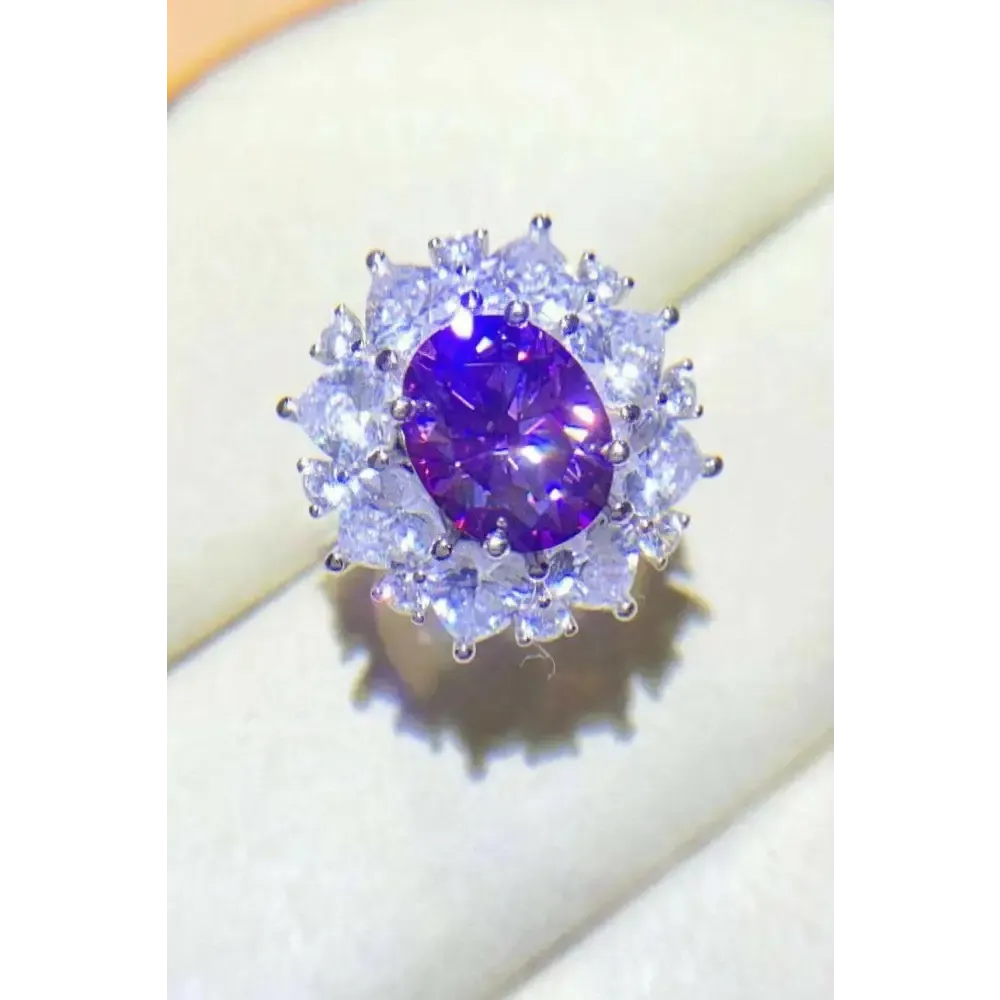 Exquisite 3 Carat Moissanite Ring for Luxury Fashion for Women