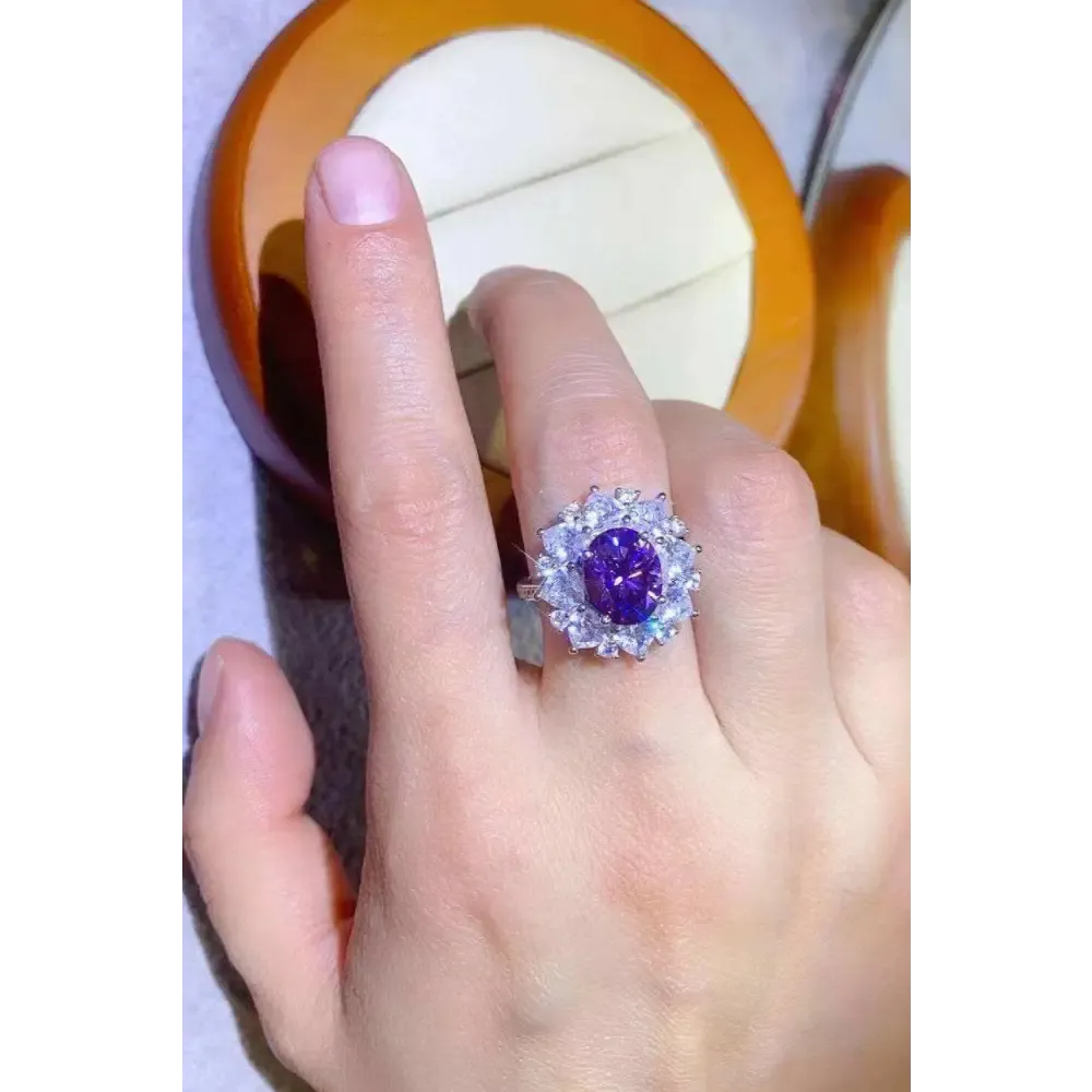 Exquisite 3 Carat Moissanite Ring for Luxury Fashion for Women