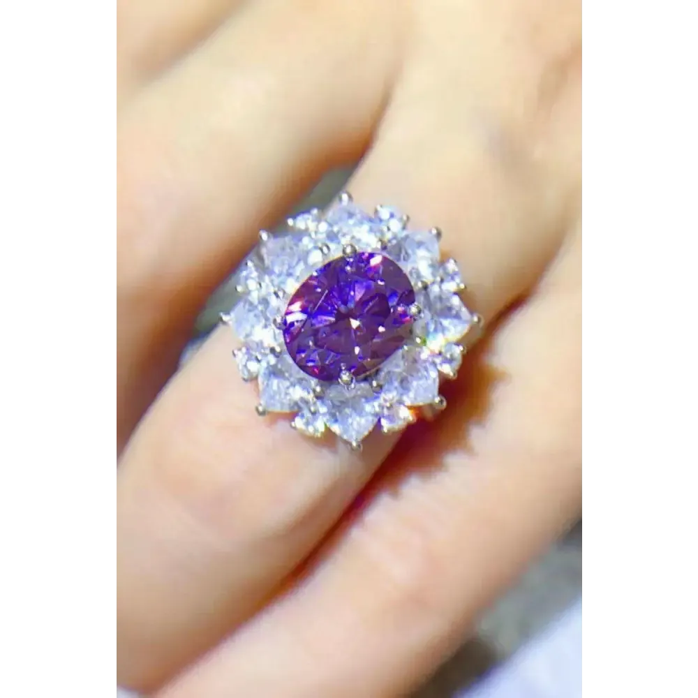 Exquisite 3 Carat Moissanite Ring for Luxury Fashion for Women