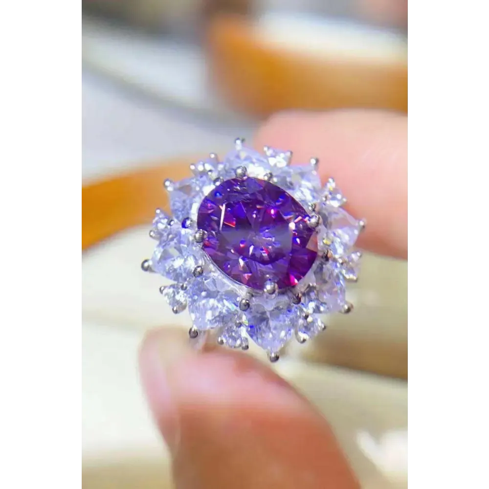 Exquisite 3 Carat Moissanite Ring for Luxury Fashion for Women