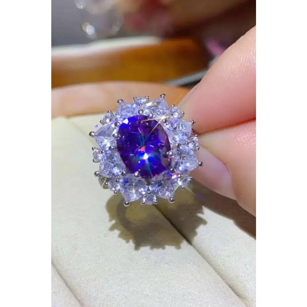 Exquisite 3 Carat Moissanite Ring for Luxury Fashion for Women