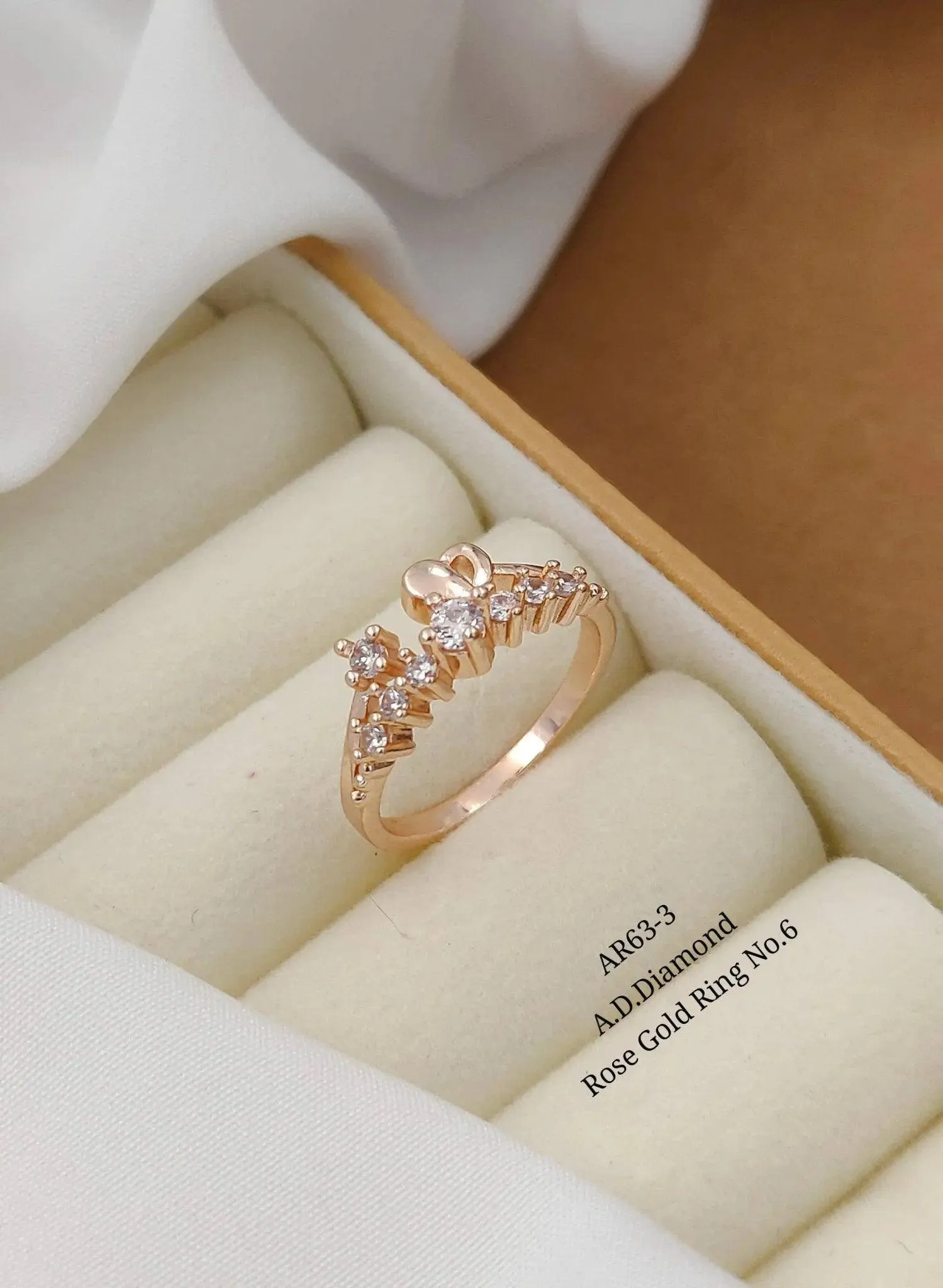 Exquisite A.D. Diamond Ring