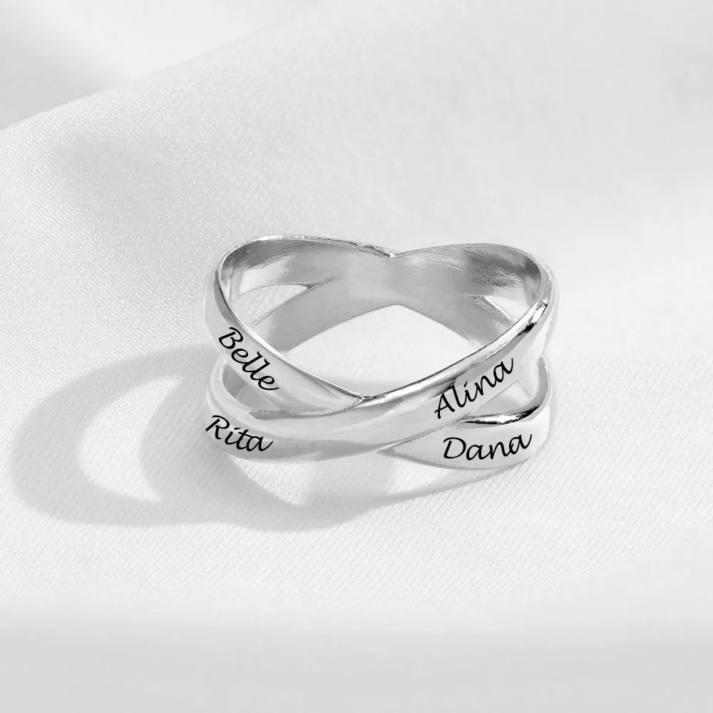 Exquisite and extraordinary cross ring