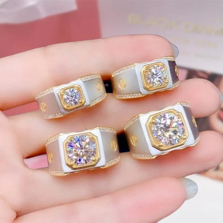 Exquisite Classic Diamond Wedding Ring