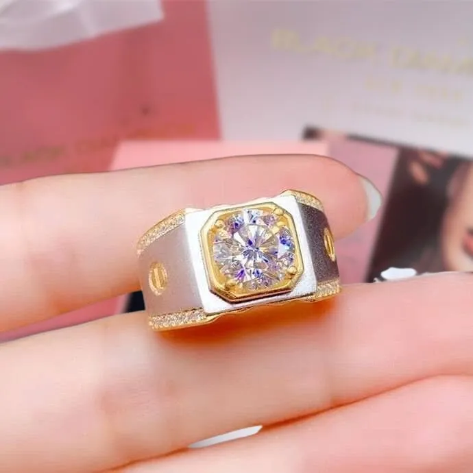 Exquisite Classic Diamond Wedding Ring