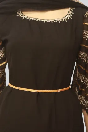 Exquisite Matte Finish Hip Chain: Versatile and Durable Accessory