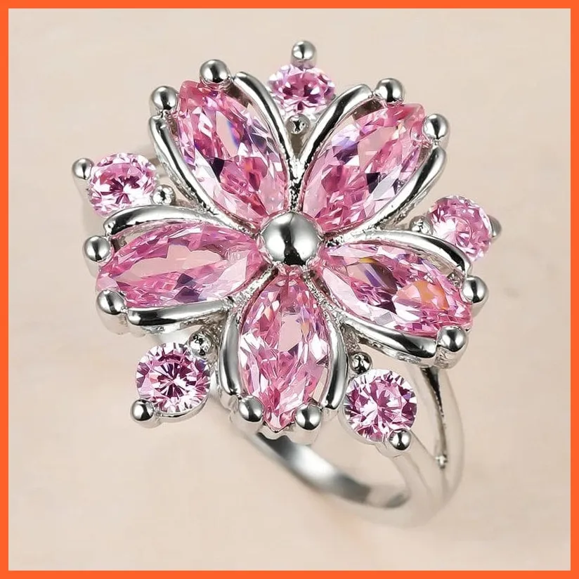 Exquisite Shiny Luxury Vintage White Swan Pearl Rings For Women