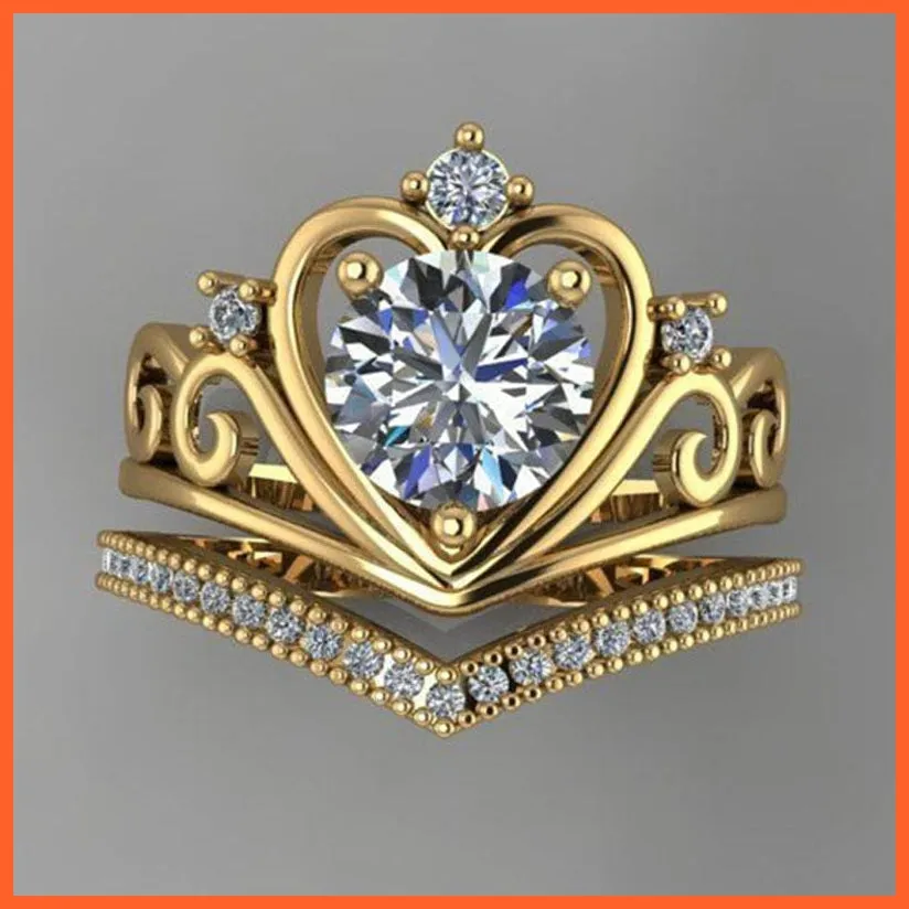 Exquisite Shiny Luxury Vintage White Swan Pearl Rings For Women