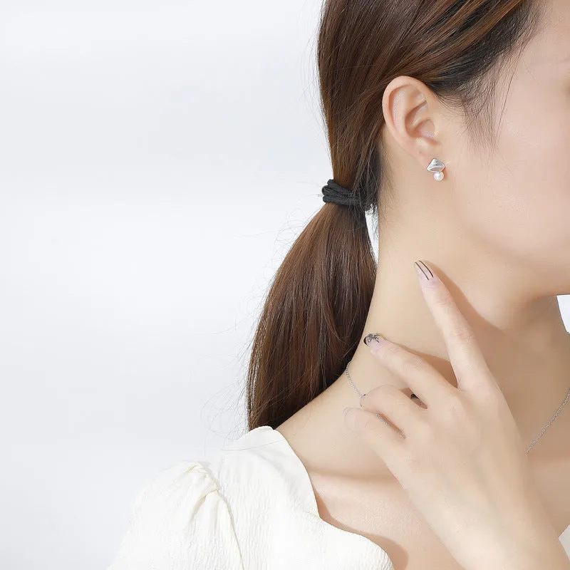 Factory Price Daily OL Pearl Earring Setting-Feliz Pearl