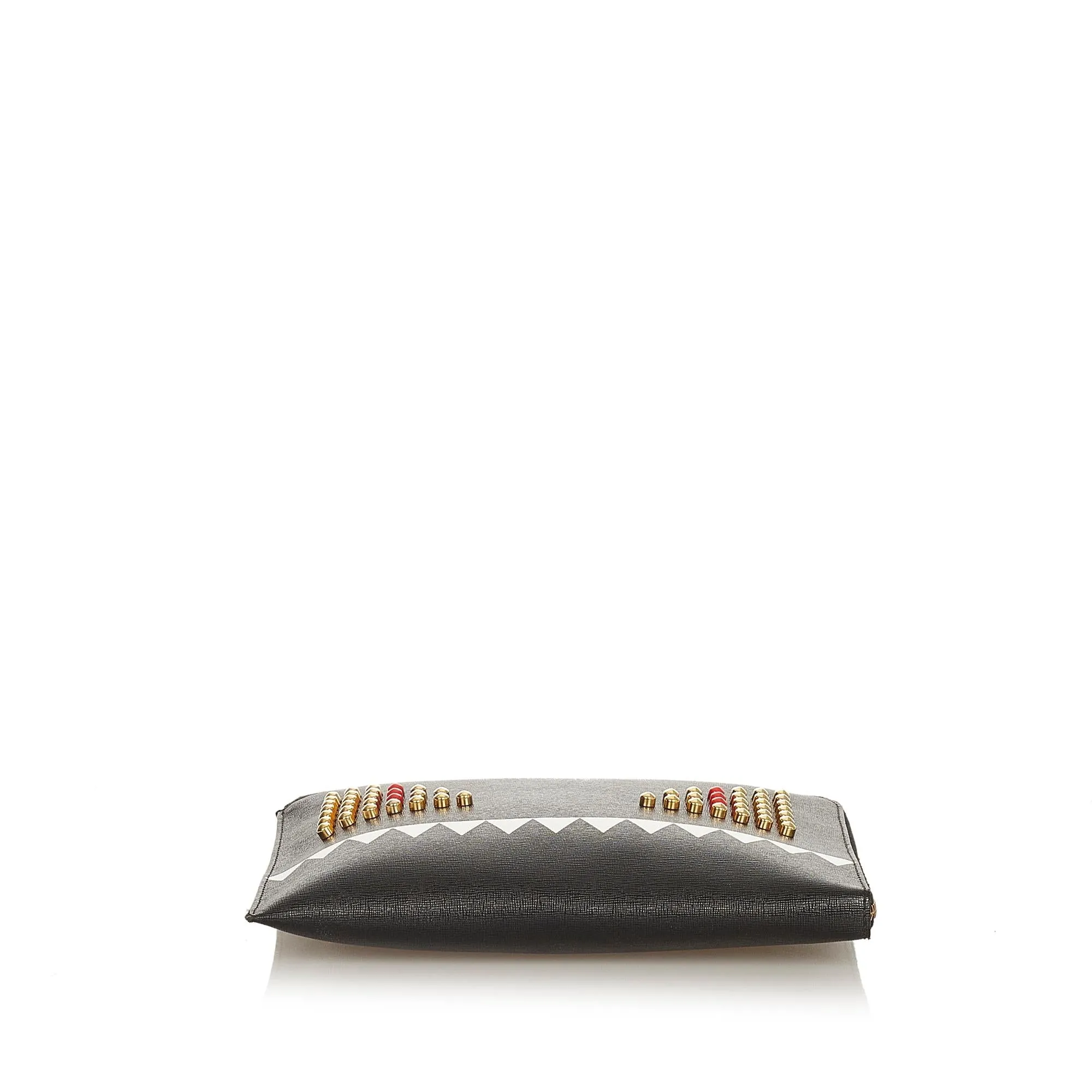 Fendi Monster Leather Clutch Bag (SHG-26144)
