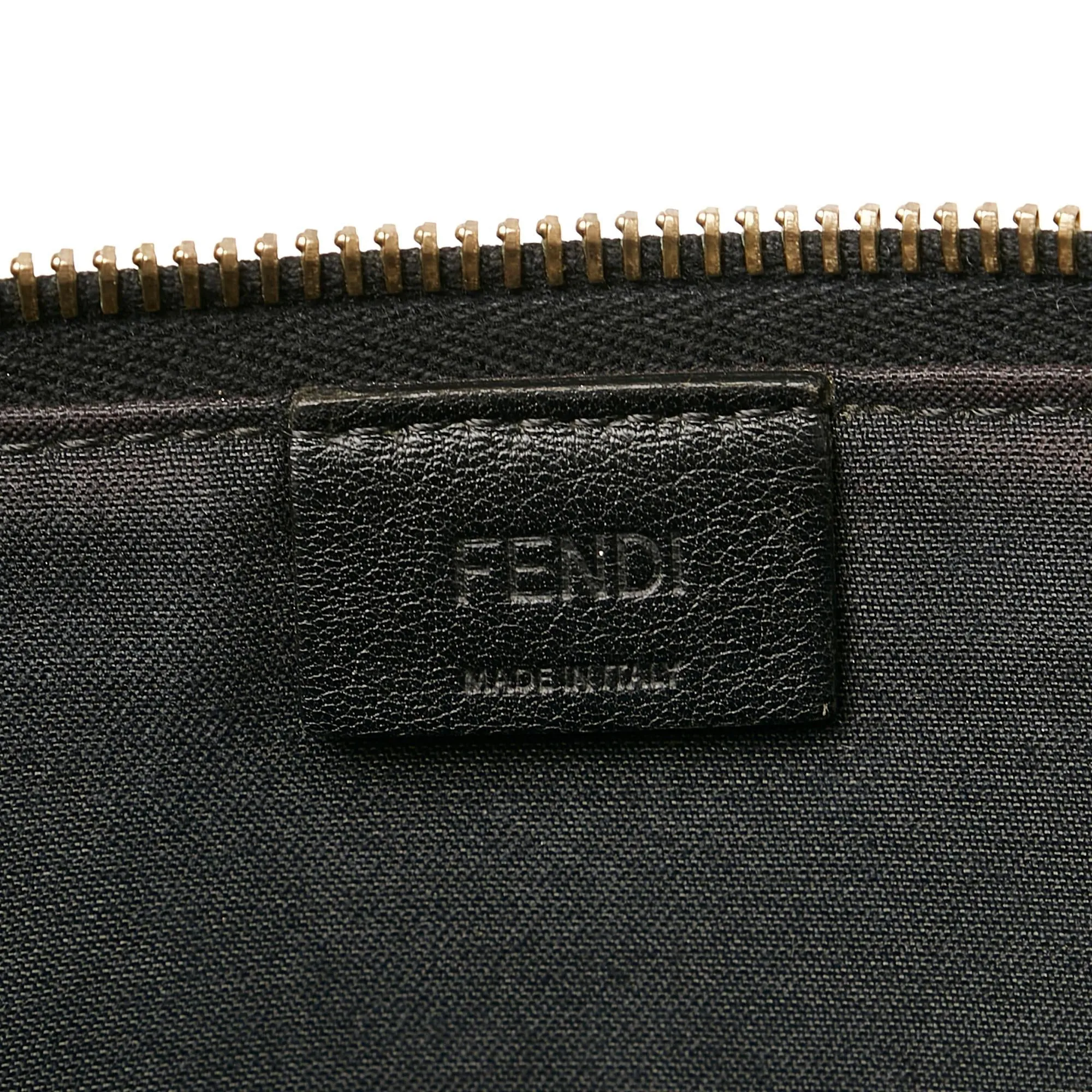 Fendi Monster Leather Clutch Bag (SHG-26144)