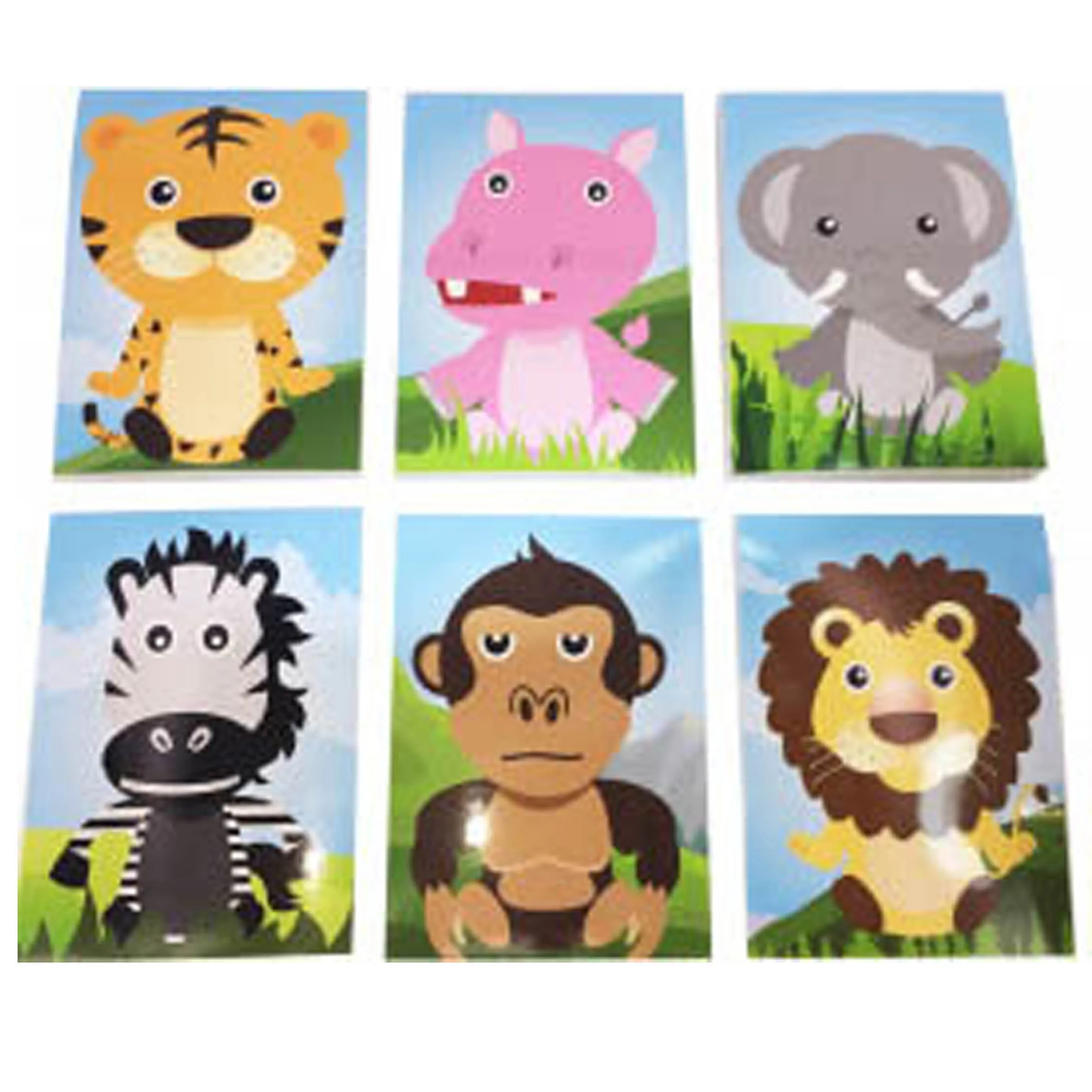 Filled Pencil Case - Jungle