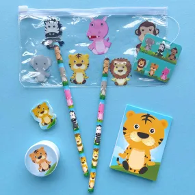 Filled Pencil Case - Jungle
