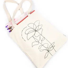 Find Yourself Canvas Tote - Natural