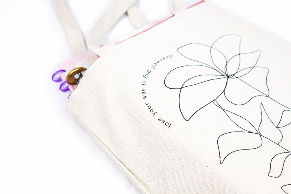 Find Yourself Canvas Tote - Natural