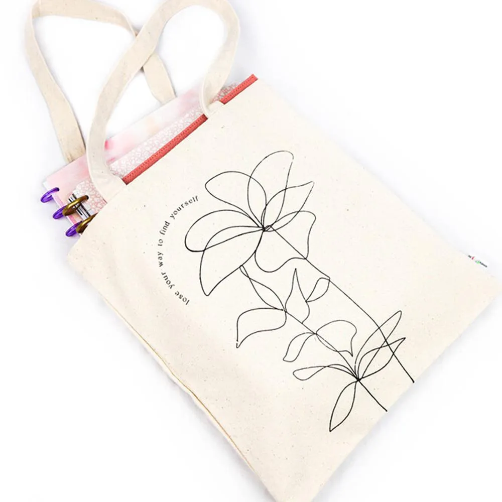 Find Yourself Canvas Tote - Natural