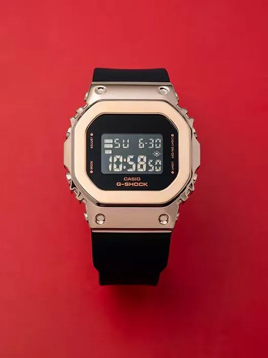 G-Shock 5600 Series - Rose Gold & Black - GMS5600PG-1D