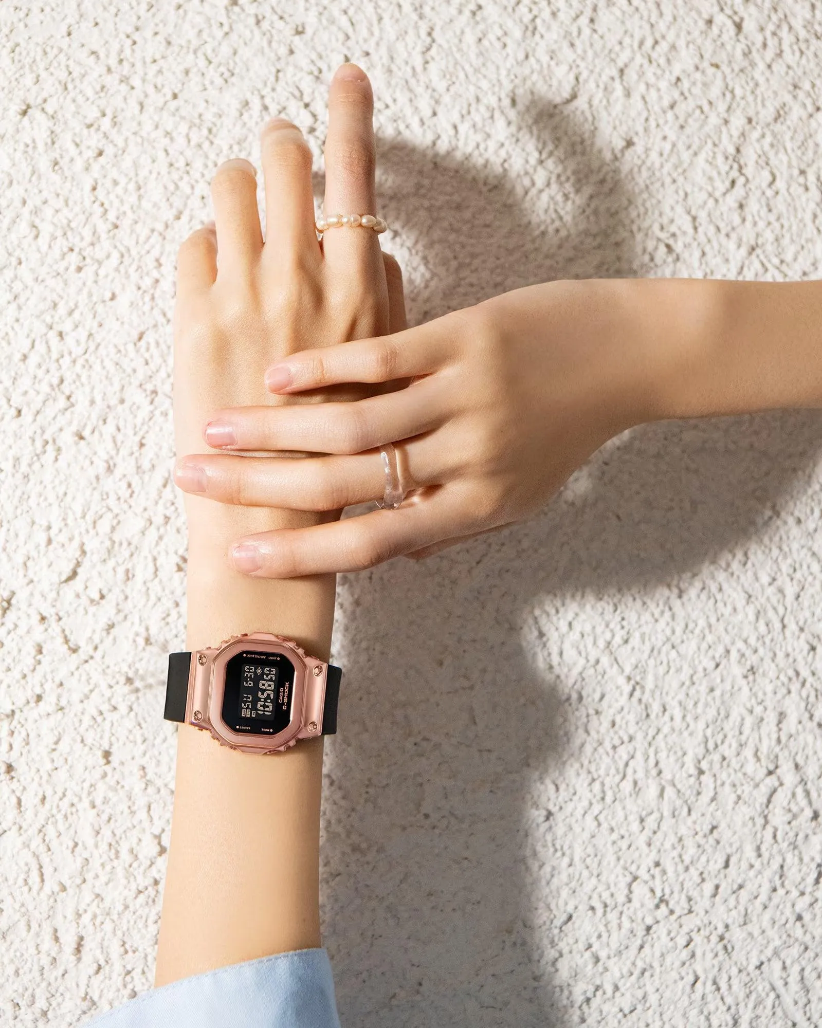 G-Shock 5600 Series - Rose Gold & Black - GMS5600PG-1D
