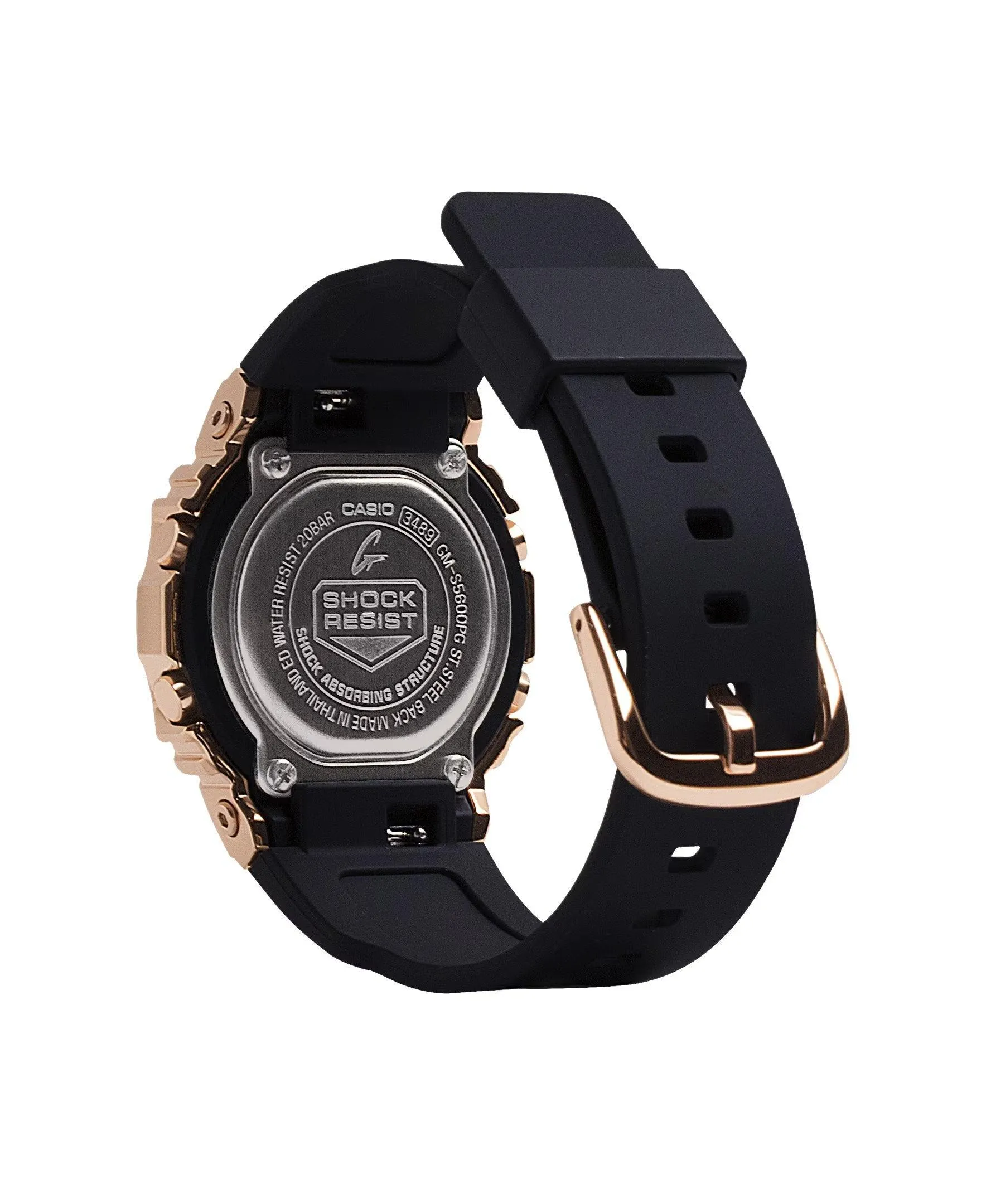 G-Shock 5600 Series - Rose Gold & Black - GMS5600PG-1D