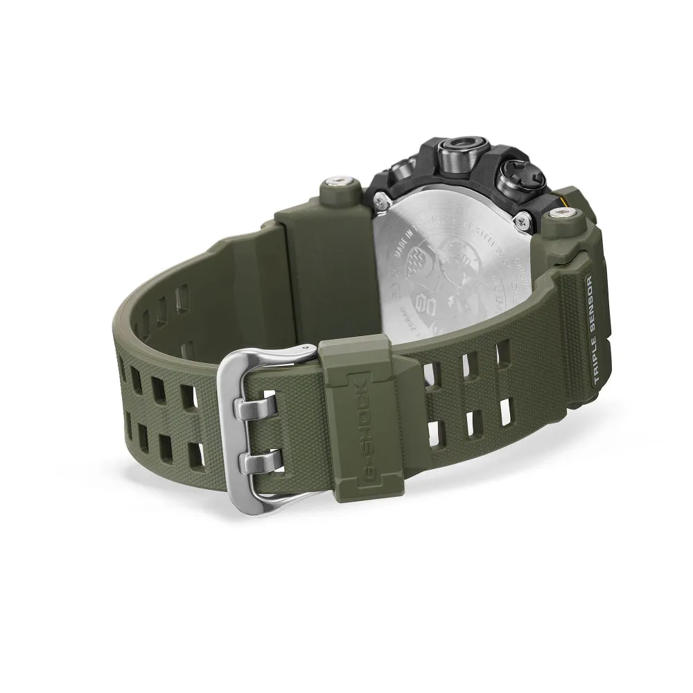 G-Shock Master of G-Land Mudman Solar - Black Dial With Green case and Strap