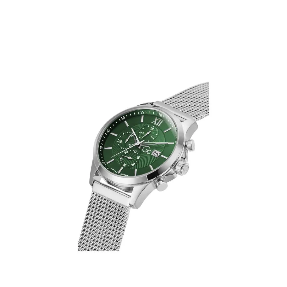GC Men Green Dial 44 mm Analog Watch- Y27012G9MF