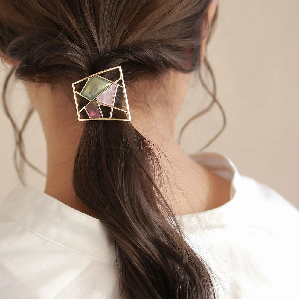 Geometric Ponytail Cuff