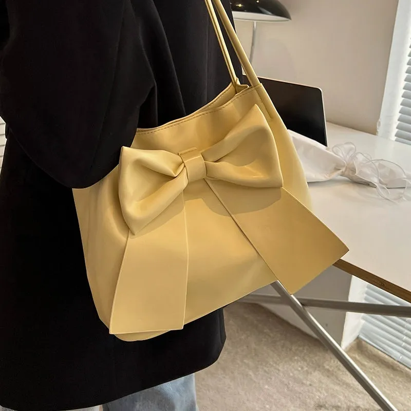Girl's Stylish Versatile Leather Bag