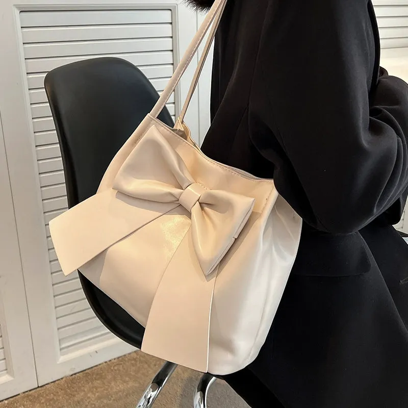 Girl's Stylish Versatile Leather Bag