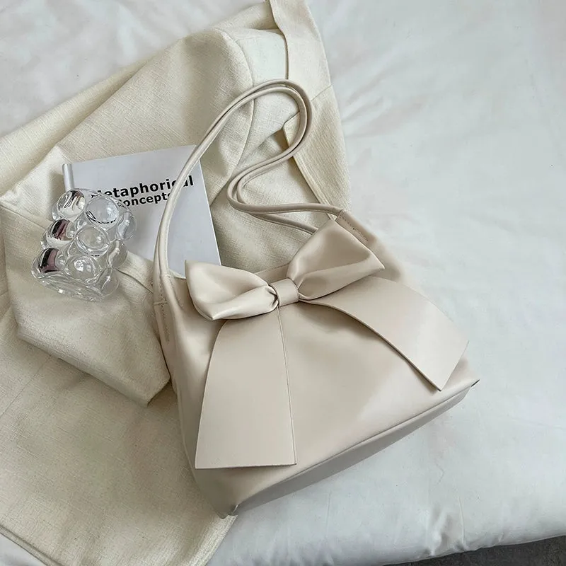 Girl's Stylish Versatile Leather Bag
