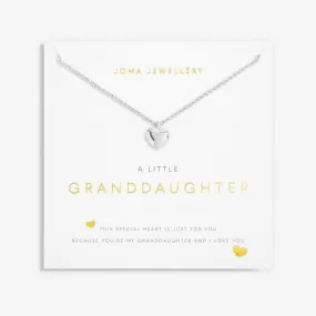 Granddaughter Silver 46cm   5cm Extender Necklace 6115