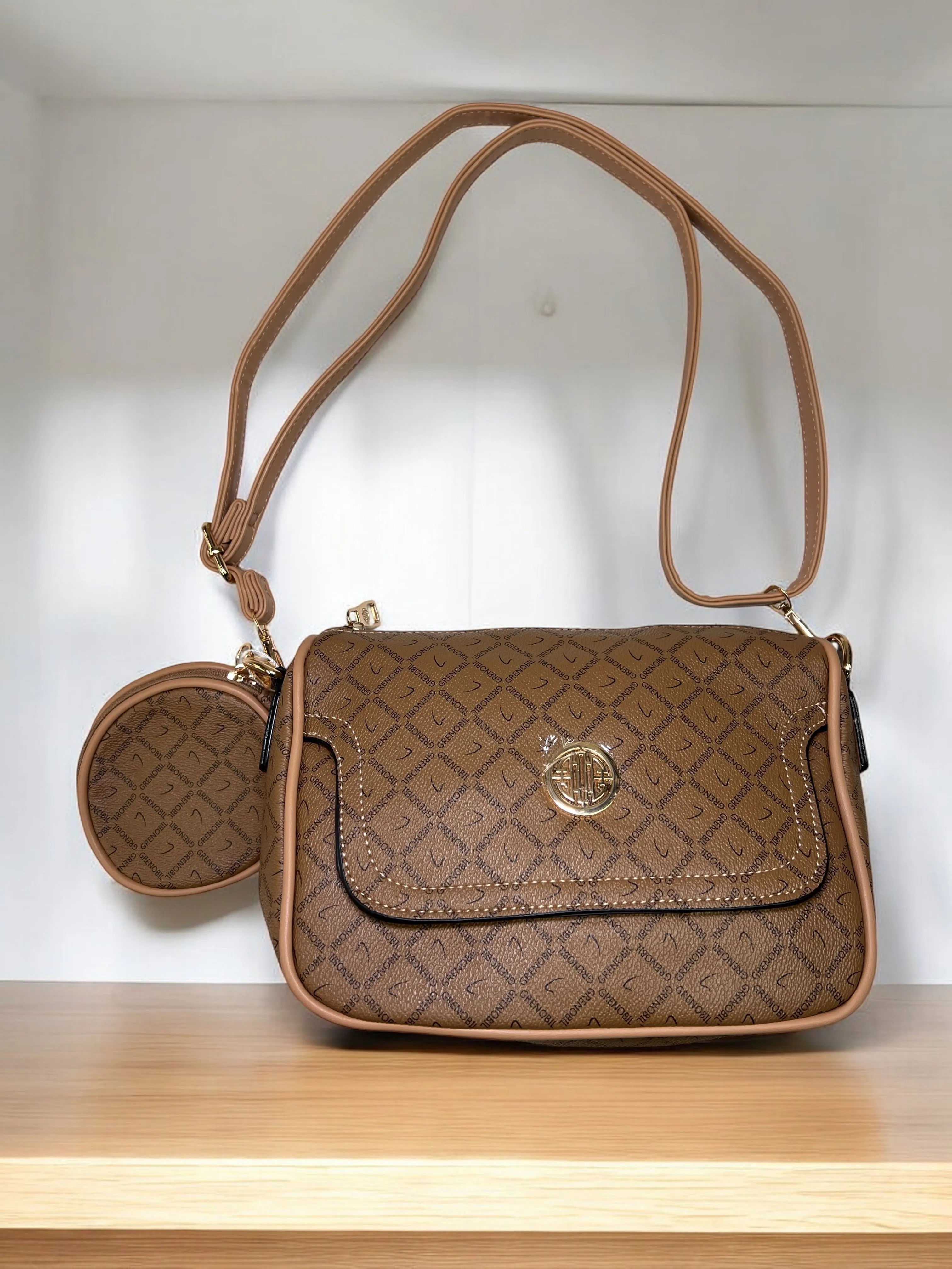 Grenobil Designer Shoulder Bag Set C7659 (SS)