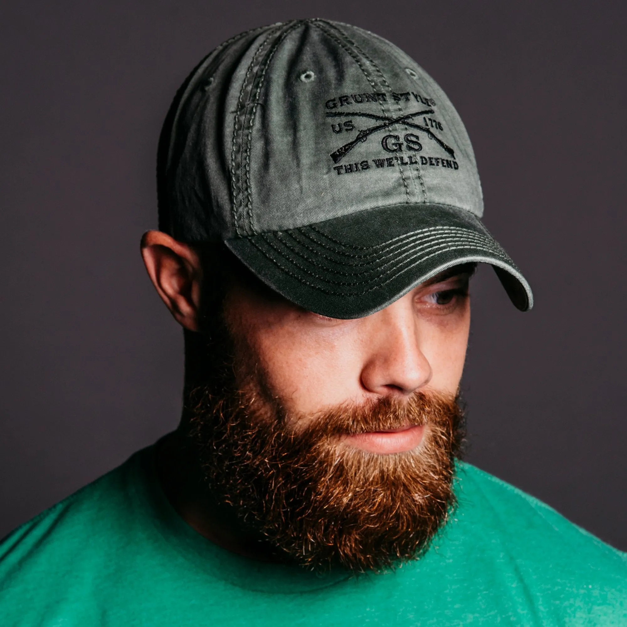 GS Vintage OD Green Hat
