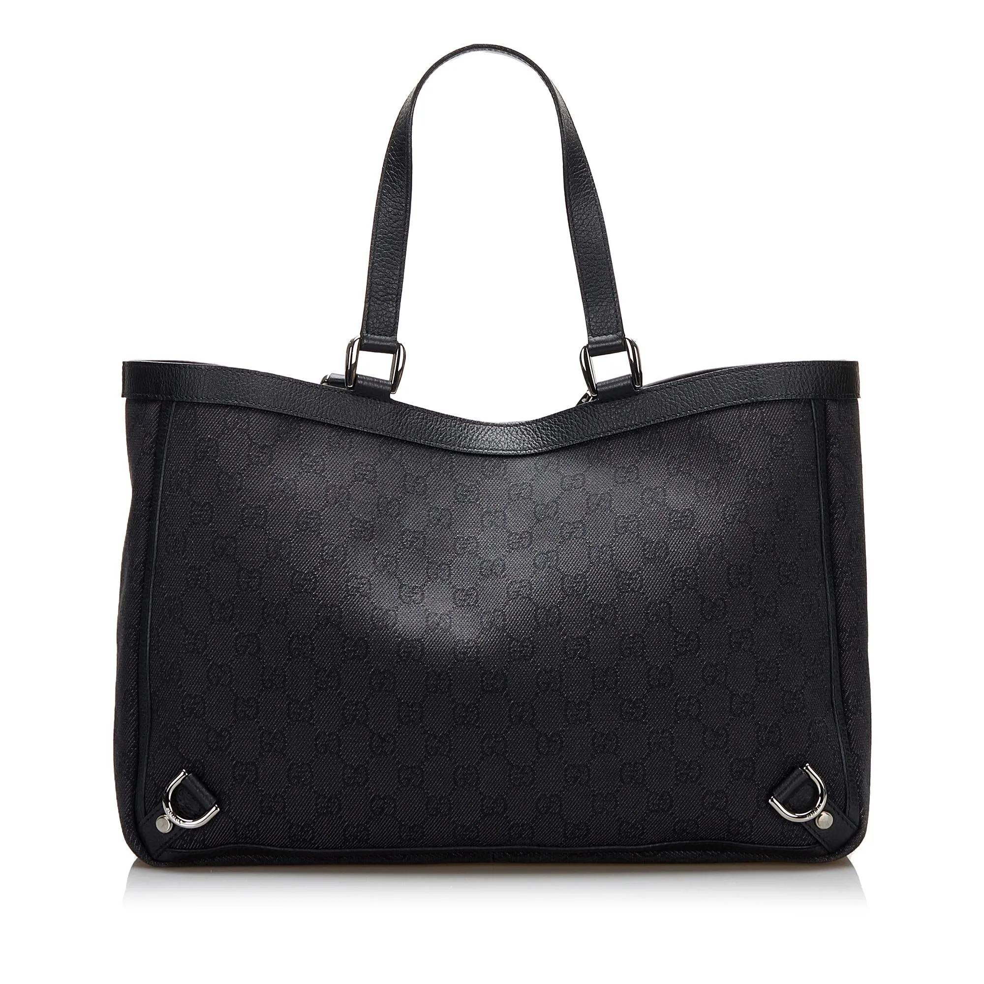 Gucci GG Canvas Abbey D-Ring Tote Bag (SHG-L70aPG)