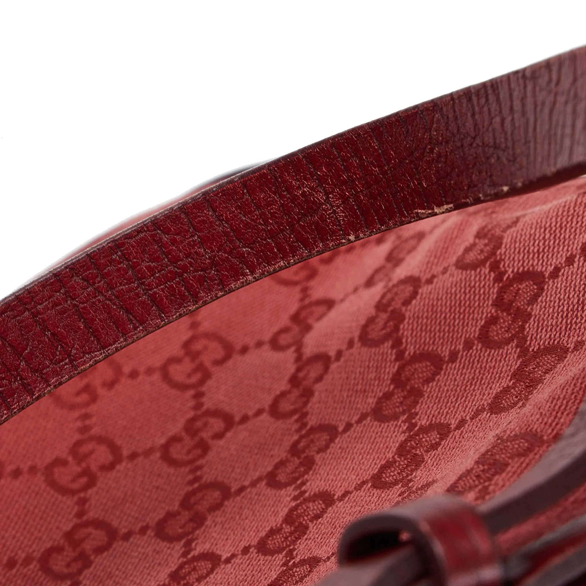 Gucci GG Canvas Belt Tote Bag (SHG-RoMOGQ)
