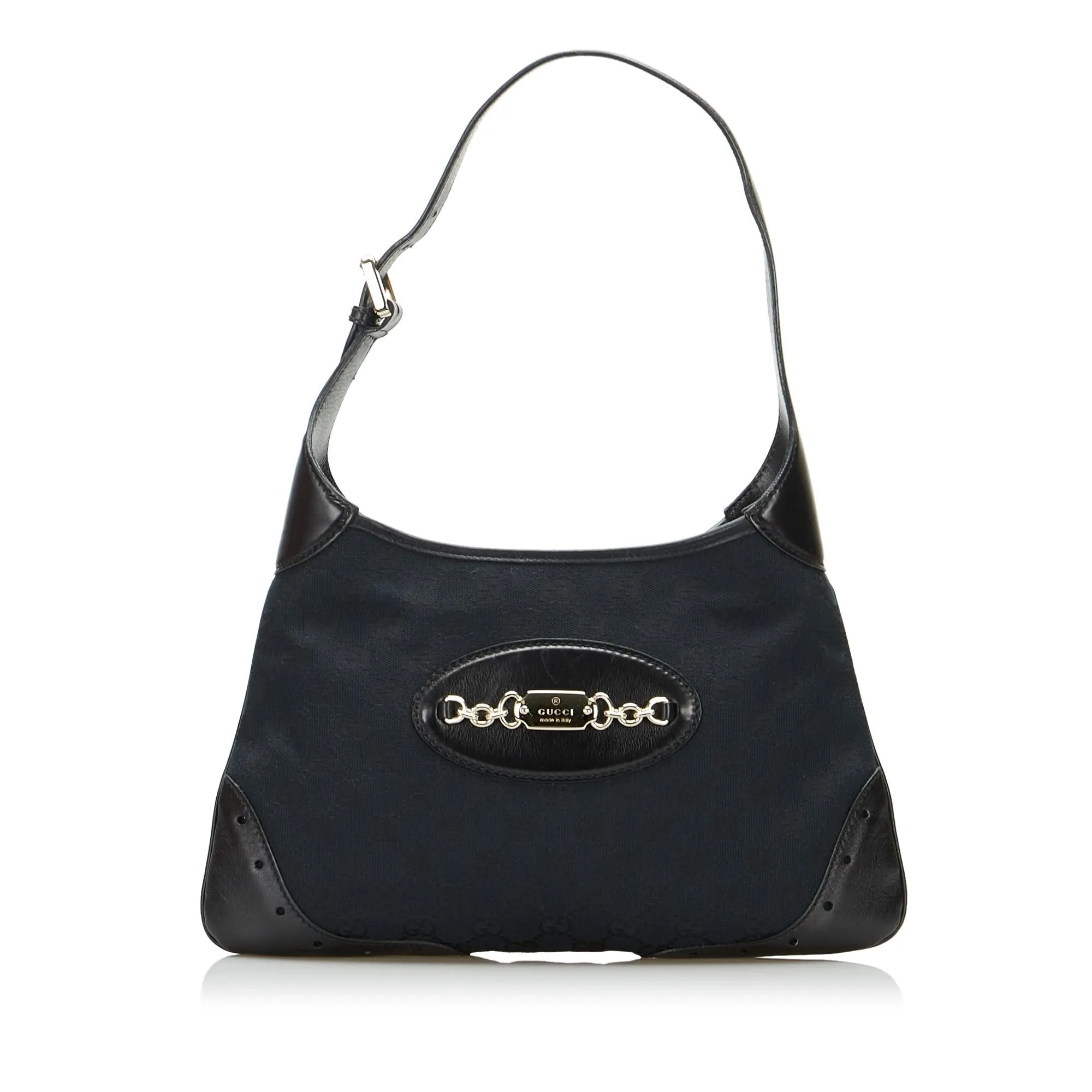 Gucci GG Canvas Punch Shoulder Bag