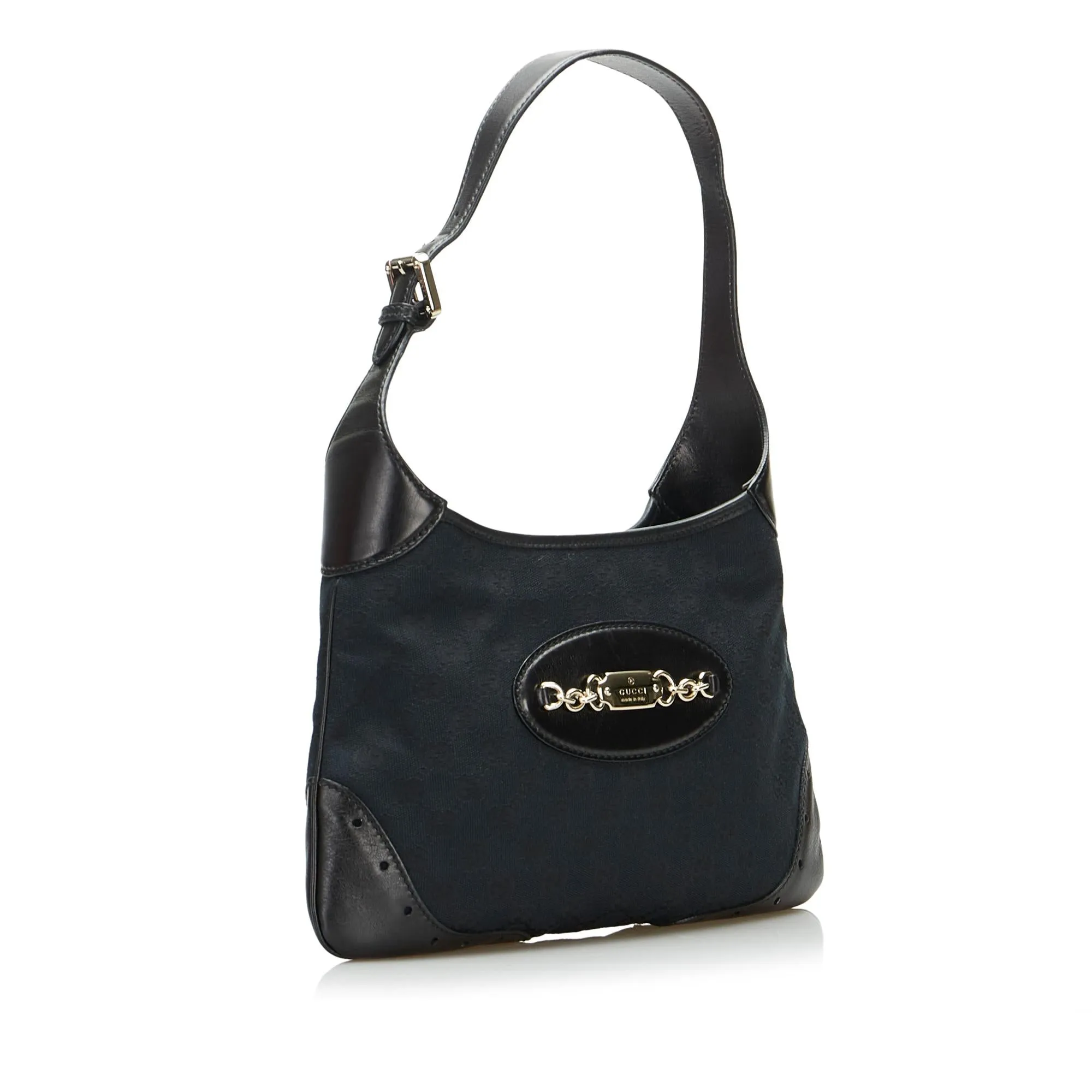 Gucci GG Canvas Punch Shoulder Bag