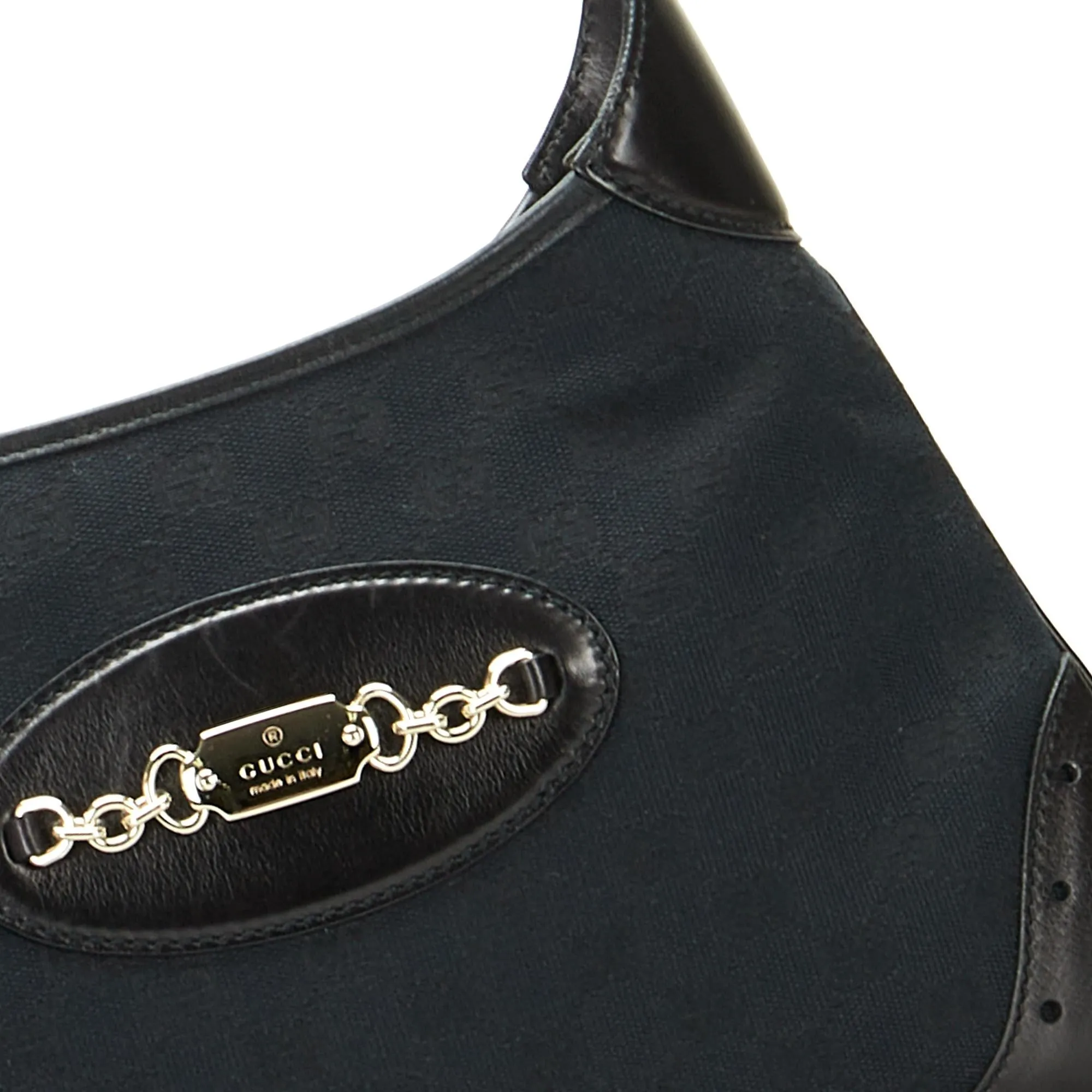 Gucci GG Canvas Punch Shoulder Bag