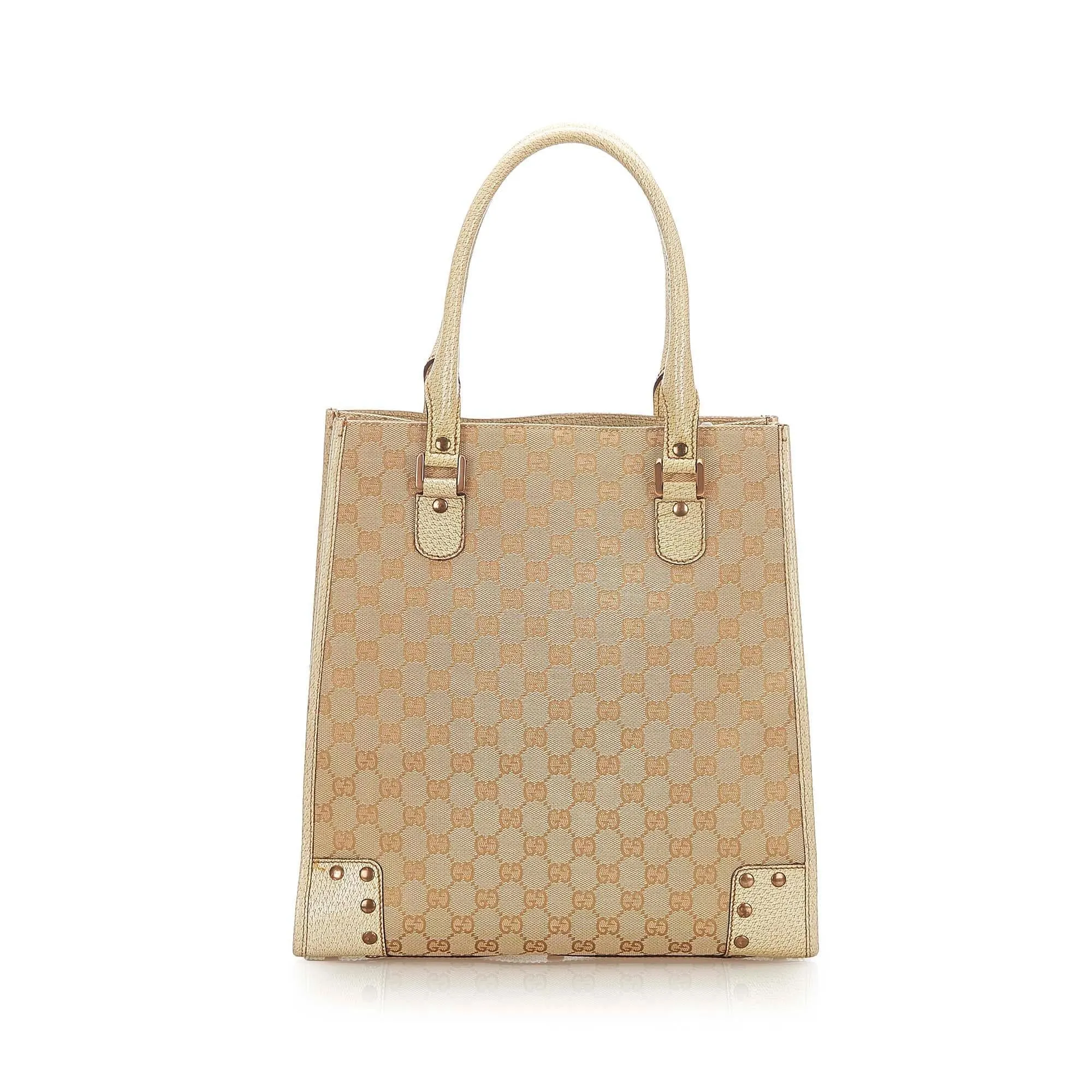 Gucci GG Canvas Tote Bag (SHG-17666)