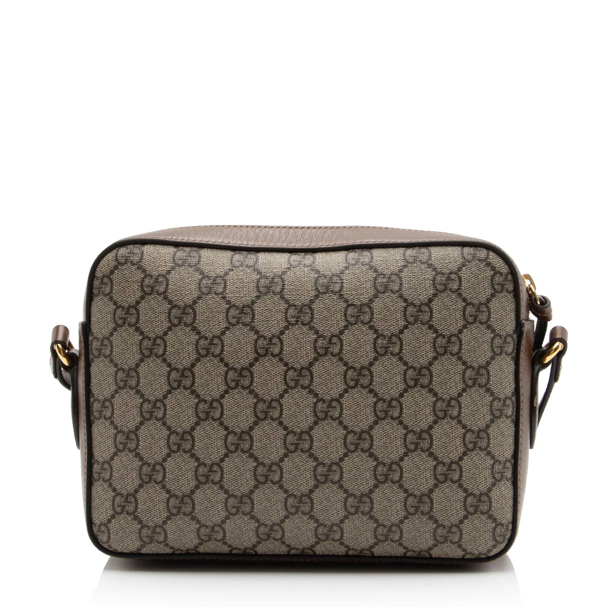 Gucci GG Supreme 1955 Horsebit Small Shoulder Bag (SHF-o9bVc1)