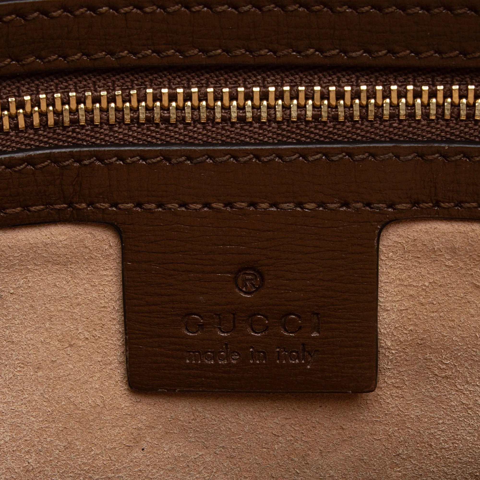 Gucci GG Supreme 1955 Horsebit Small Shoulder Bag (SHF-o9bVc1)
