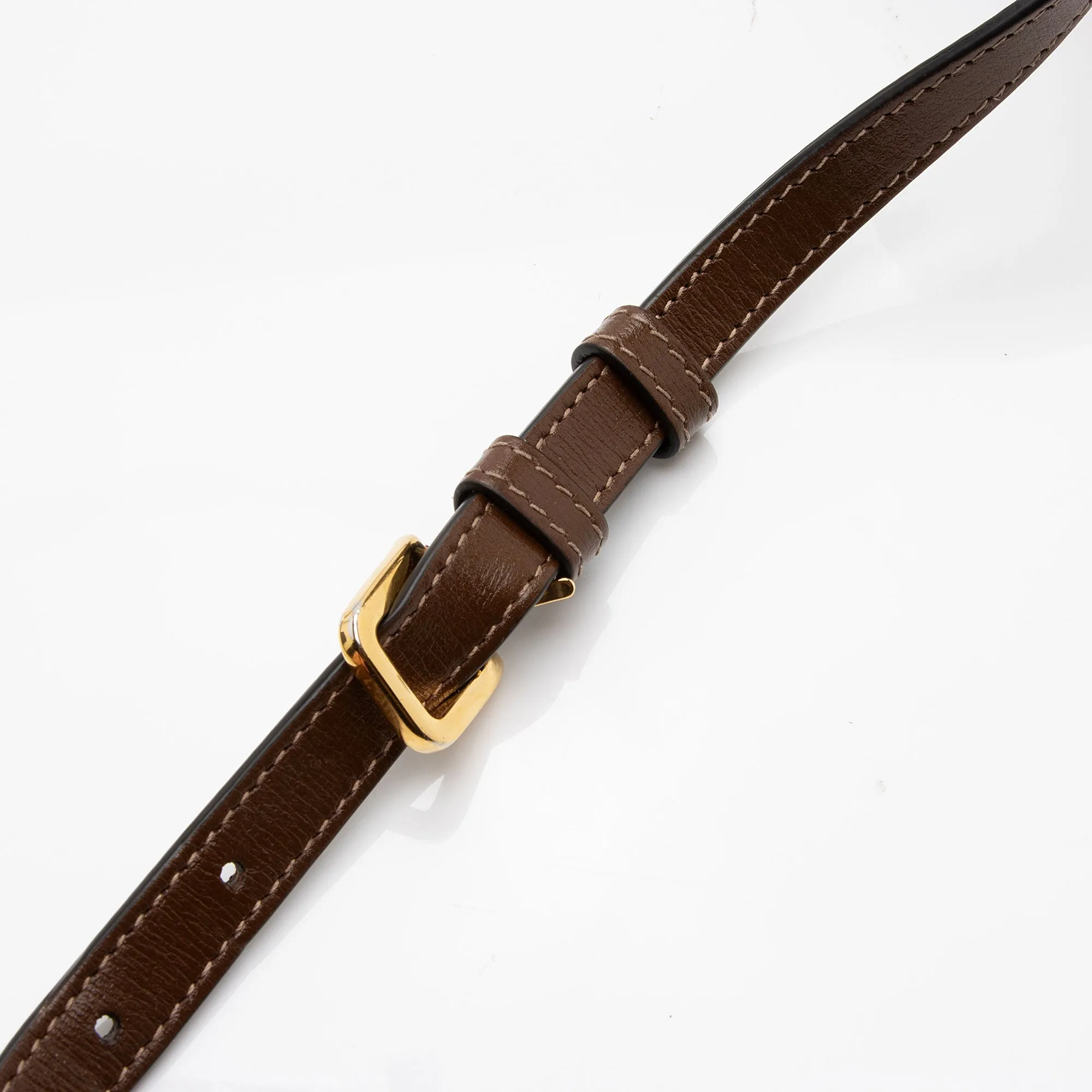 Gucci GG Supreme 1955 Horsebit Small Shoulder Bag (SHF-o9bVc1)
