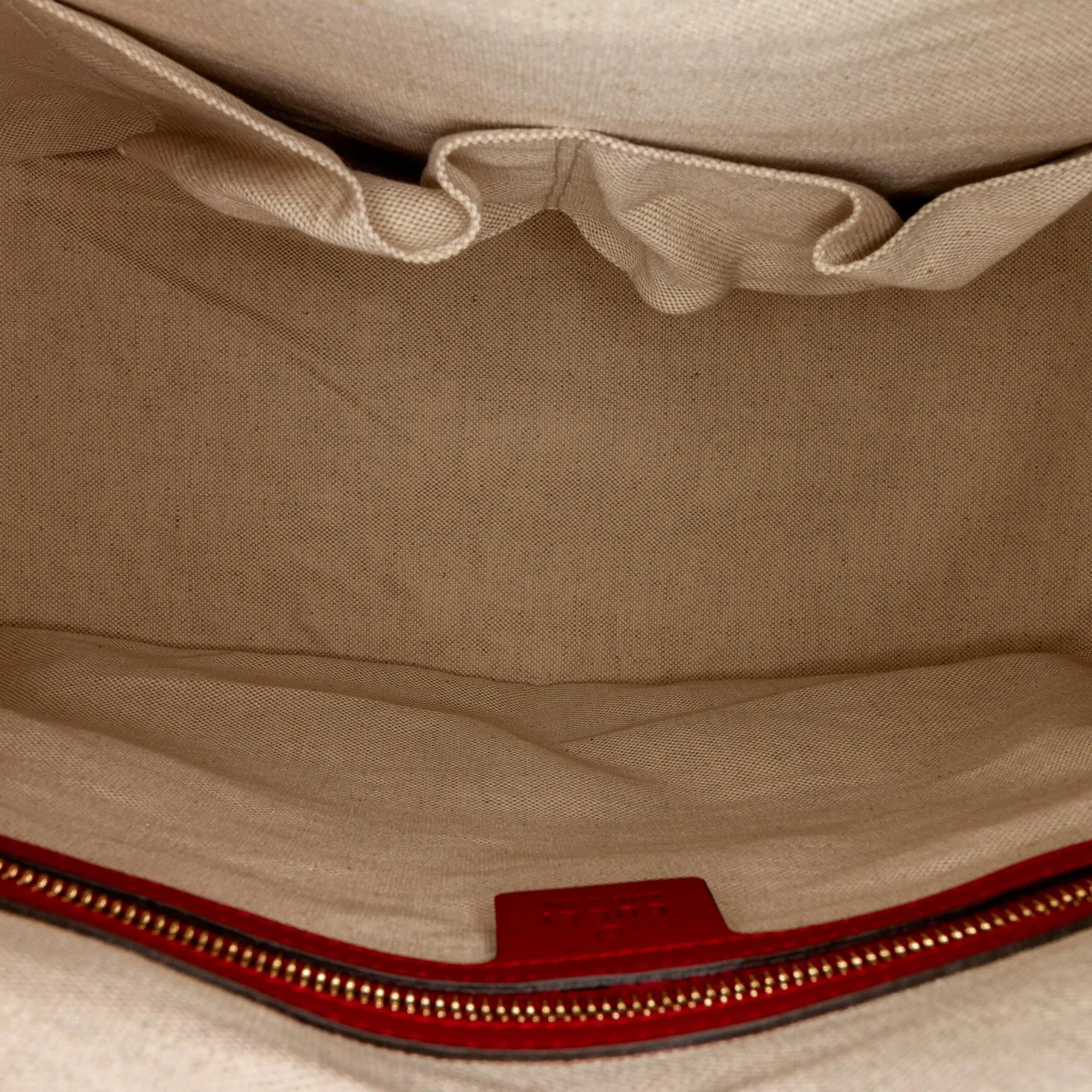 Gucci Microguccissima Nice Patent Leather Satchel (SHG-30368)
