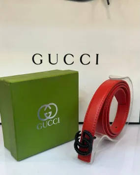 Gucci Orange Belt (19)