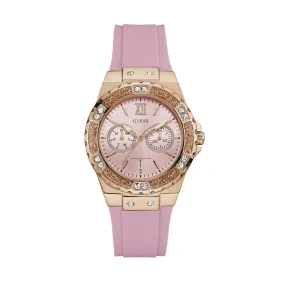 Guess Ladies Limelight Pink Watch Model W1053L3