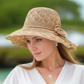 Gwen™ Stylish Foldable Beach Hat